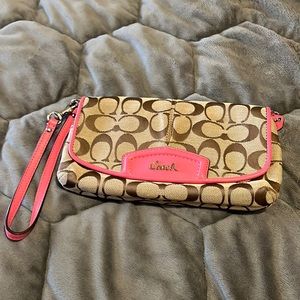 Coach wristlet